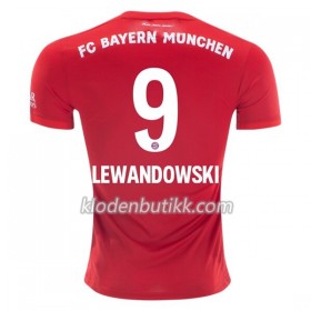 FC Bayern München Robert Lewandowski 9 Hjemme Fotballdrakt 2019-2020 Kortermet